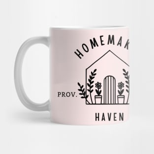 Homemaker Haven - Proverbs 14:1 Bible Verse Mug